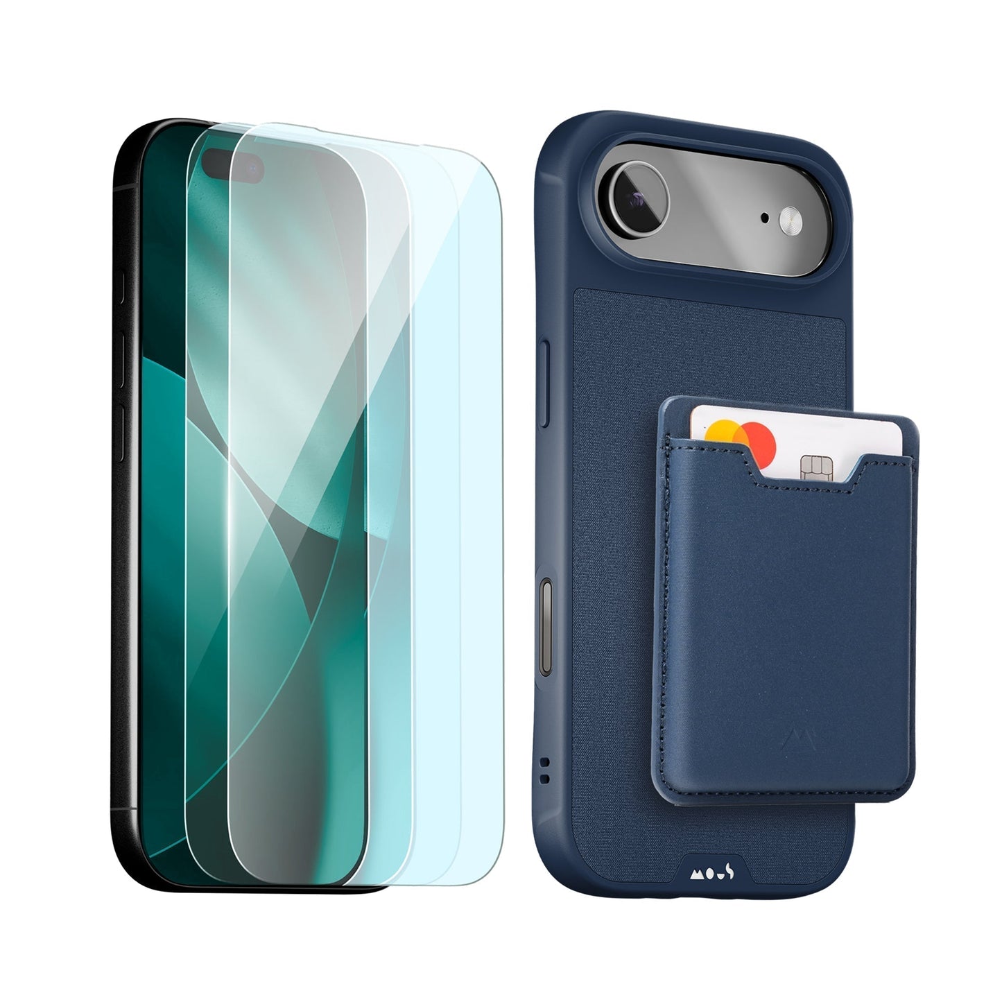 Marine Protective Case, Screen Protector and Card Wallet - Apple Starter Kit - US 3475