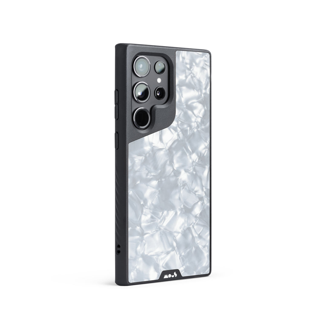 Silver Pearl Protective Phone Case - Limitless - US 8134