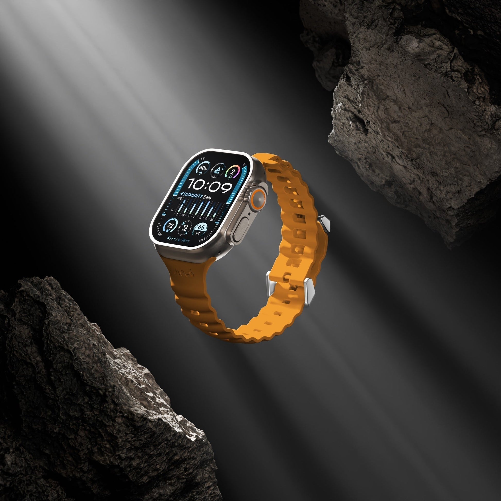 Tiger Orange Active Strap - US 6045