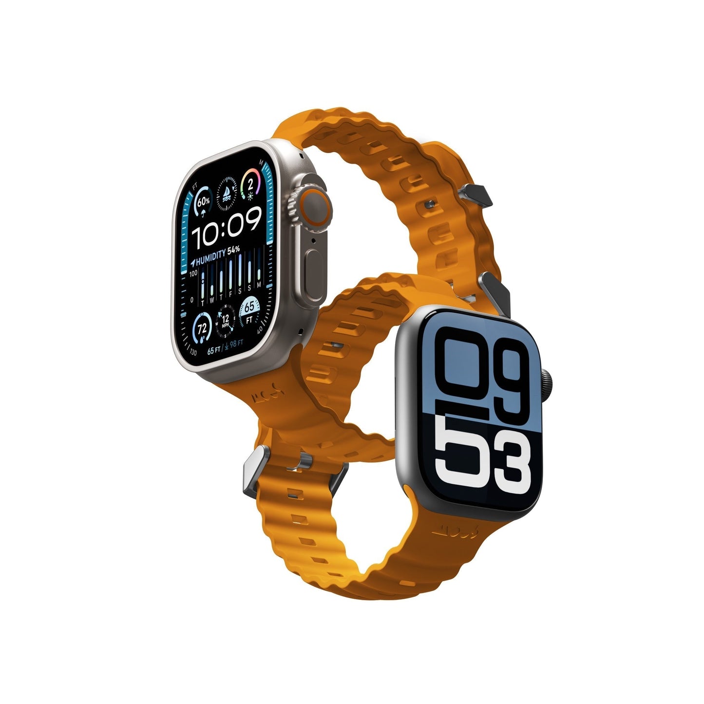 Tiger Orange Active Strap - US 6045