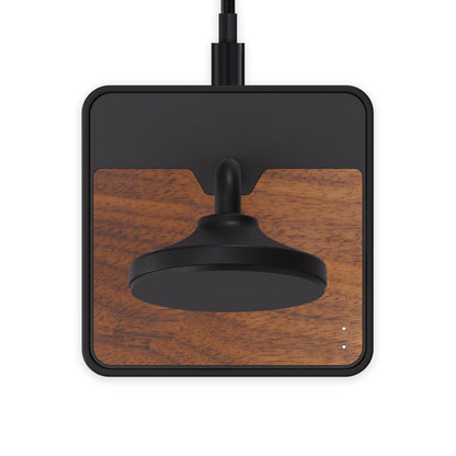 Wireless Charging Stand - Walnut - US 3846