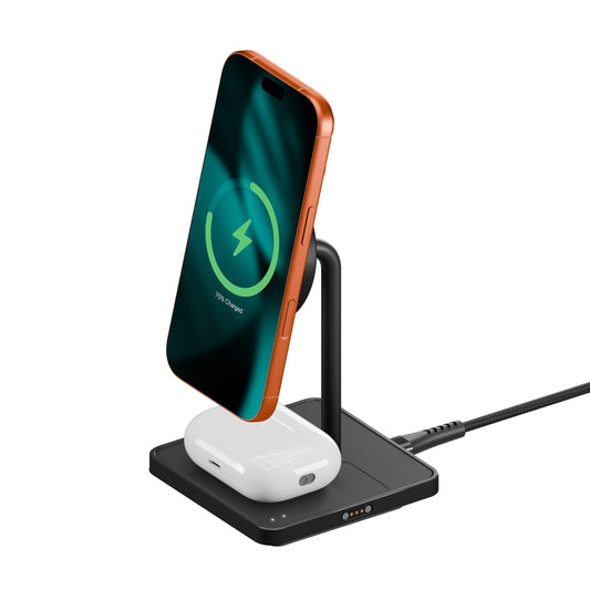 Wireless Charging Stand - Matte Black - US 1538