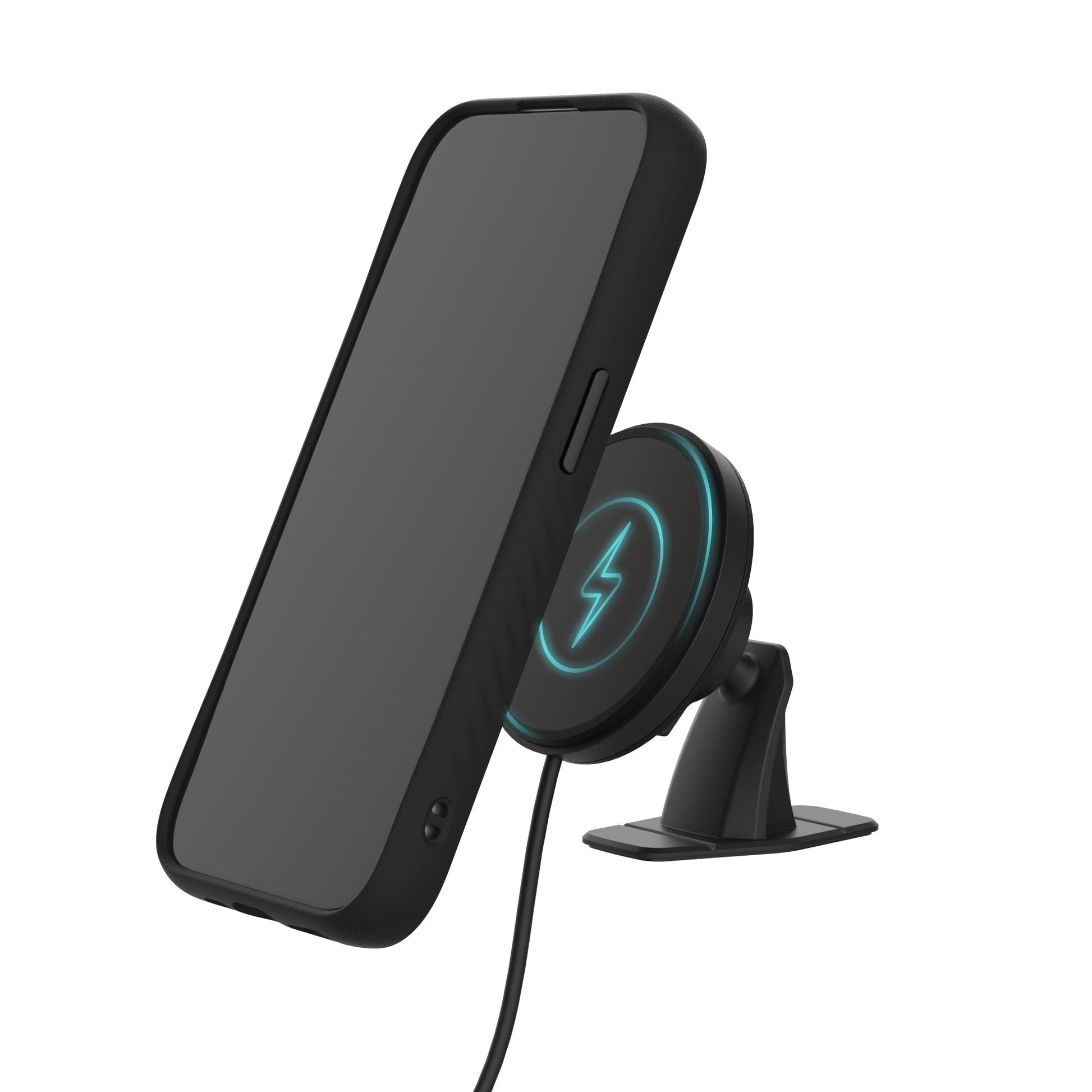 Adhesive Wireless Charging Car Mount - US 3822