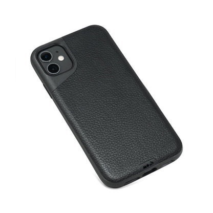 Black Leather Phone Case - Contour - US 5433