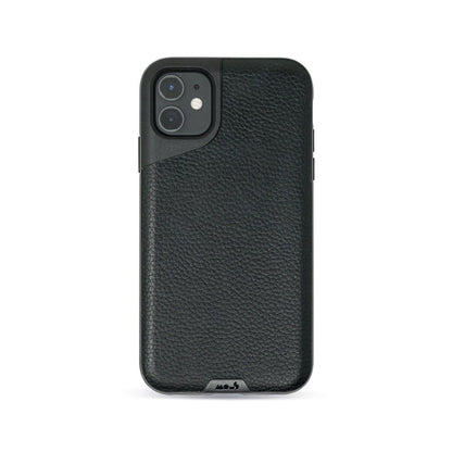 Black Leather Phone Case - Contour - US 5433