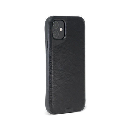 Black Leather Phone Case - Contour - US 5433