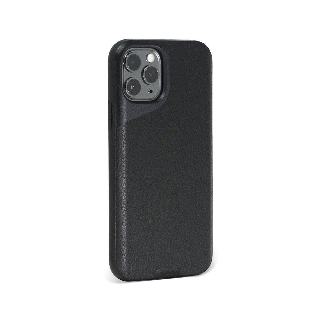Black Leather Phone Case - Contour - US 5433