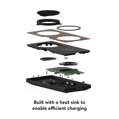 Walnut Wireless Charging Station - US 5940