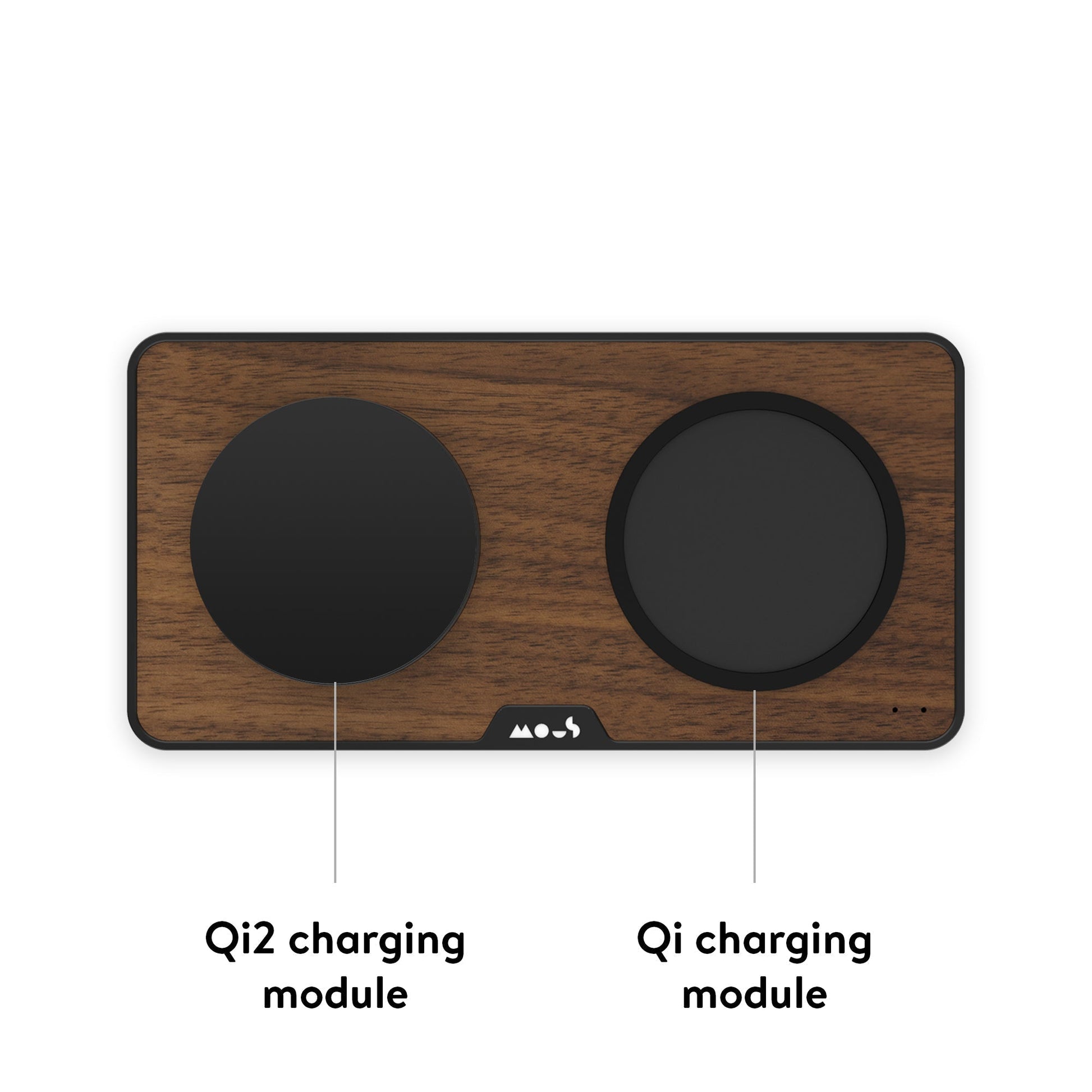 Walnut Wireless Charging Station - US 5940