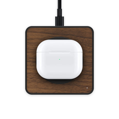 Walnut Wireless Charging Pad - US 7736