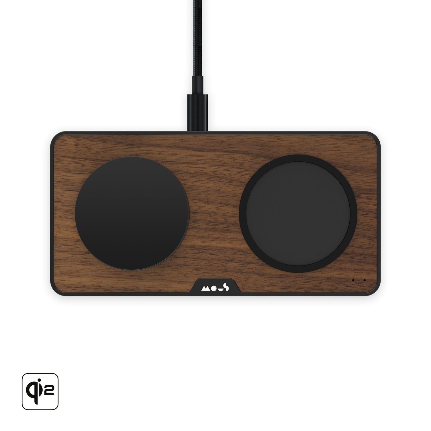 Walnut Wireless Charging Station - US 5940