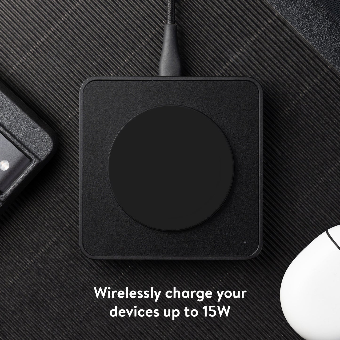 Matte Black Wireless Charging Pad - US 1828