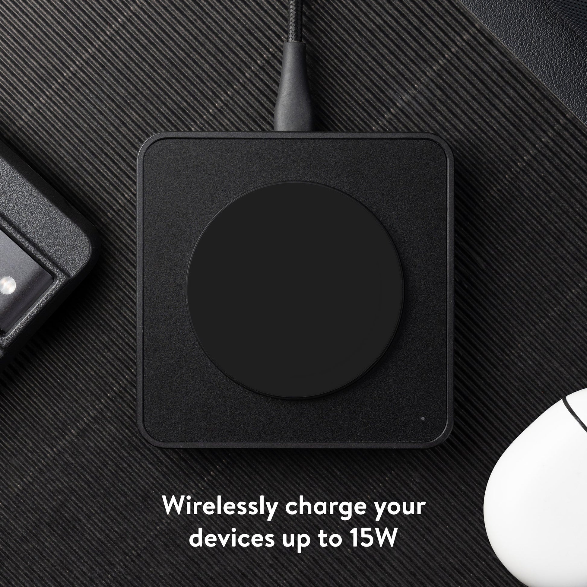 Matte Black Wireless Charging Pad - US 1828