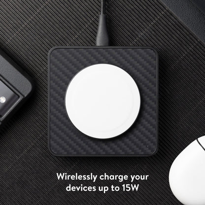 Aramid Fibre Wireless Charging Pad - US 5036