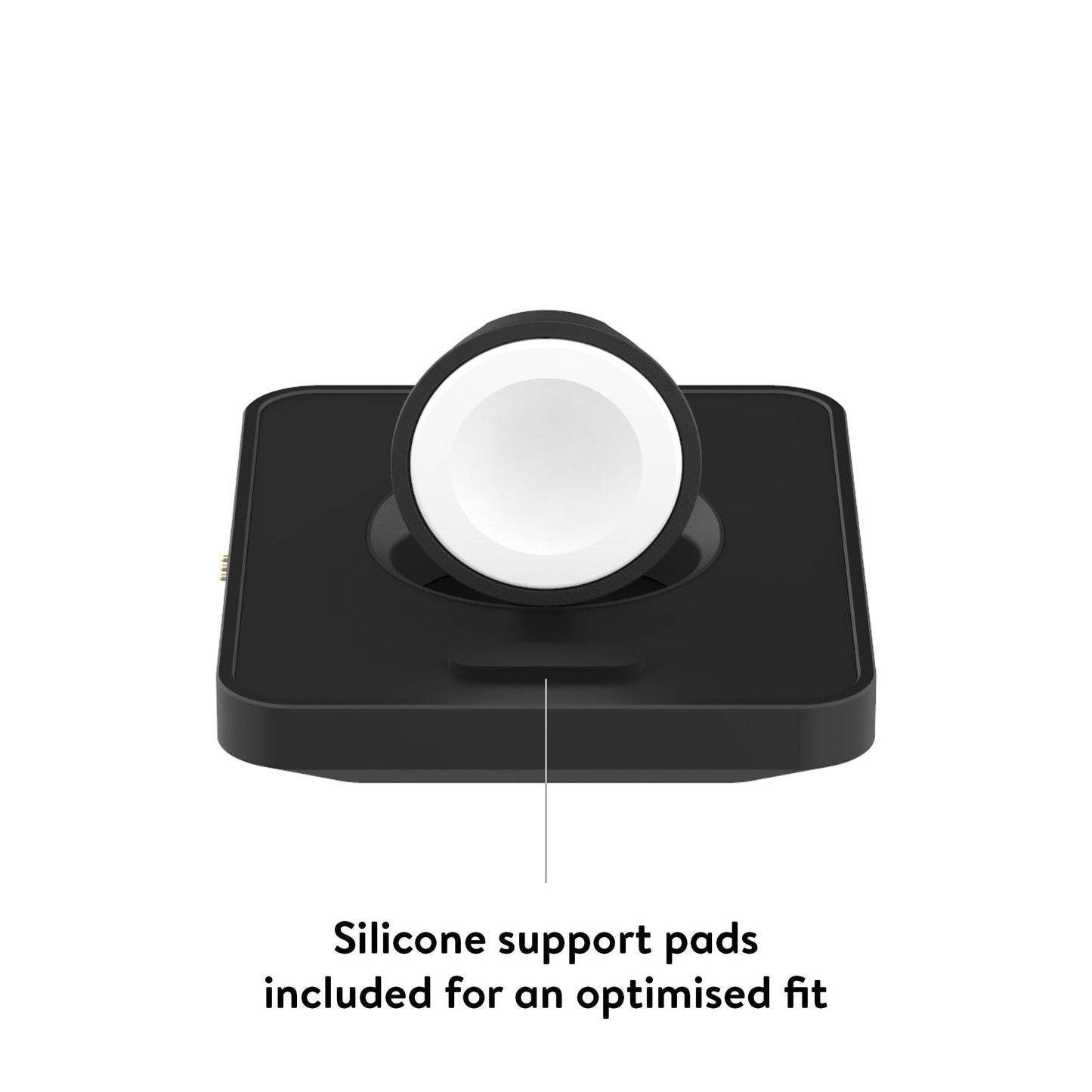 Matte Black Wireless Apple Watch® Charger - US 8380