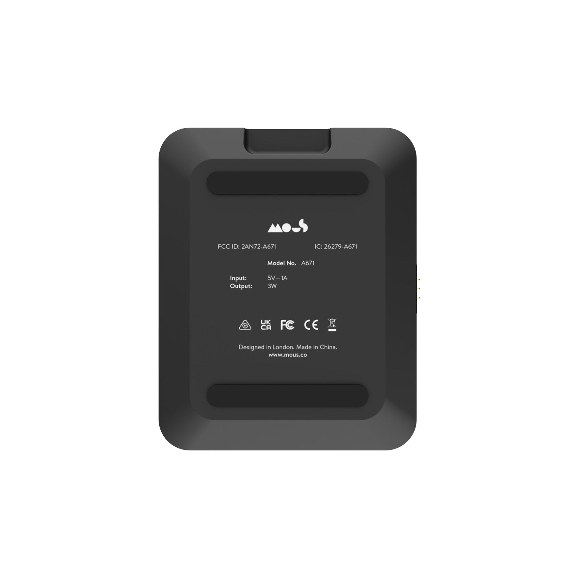 Aramid Fibre Wireless Apple Watch® Charger - US 7472