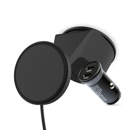Wireless Charging Suction Mount With Car Adaptor - US 9652