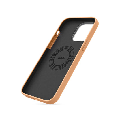 MagSafe® Compatible Apricot Silicone Phone Case - Minimalist - US 1657