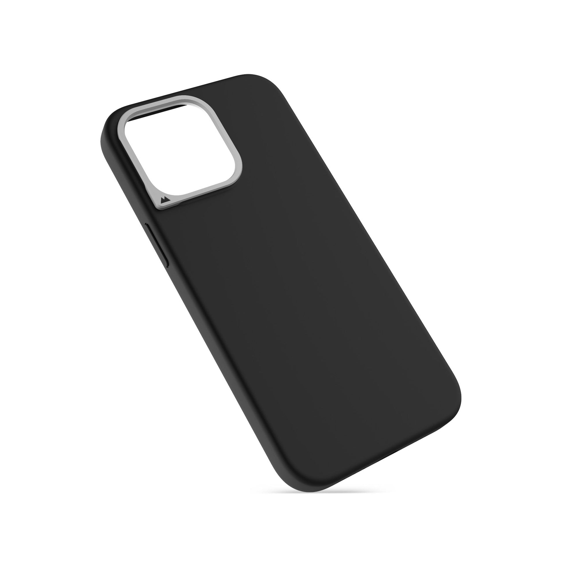 MagSafe® Compatible Black Silicone Phone Case - Minimalist - US 1724