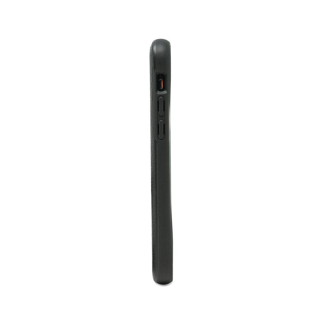 Black Leather Phone Case - Contour - US 5433
