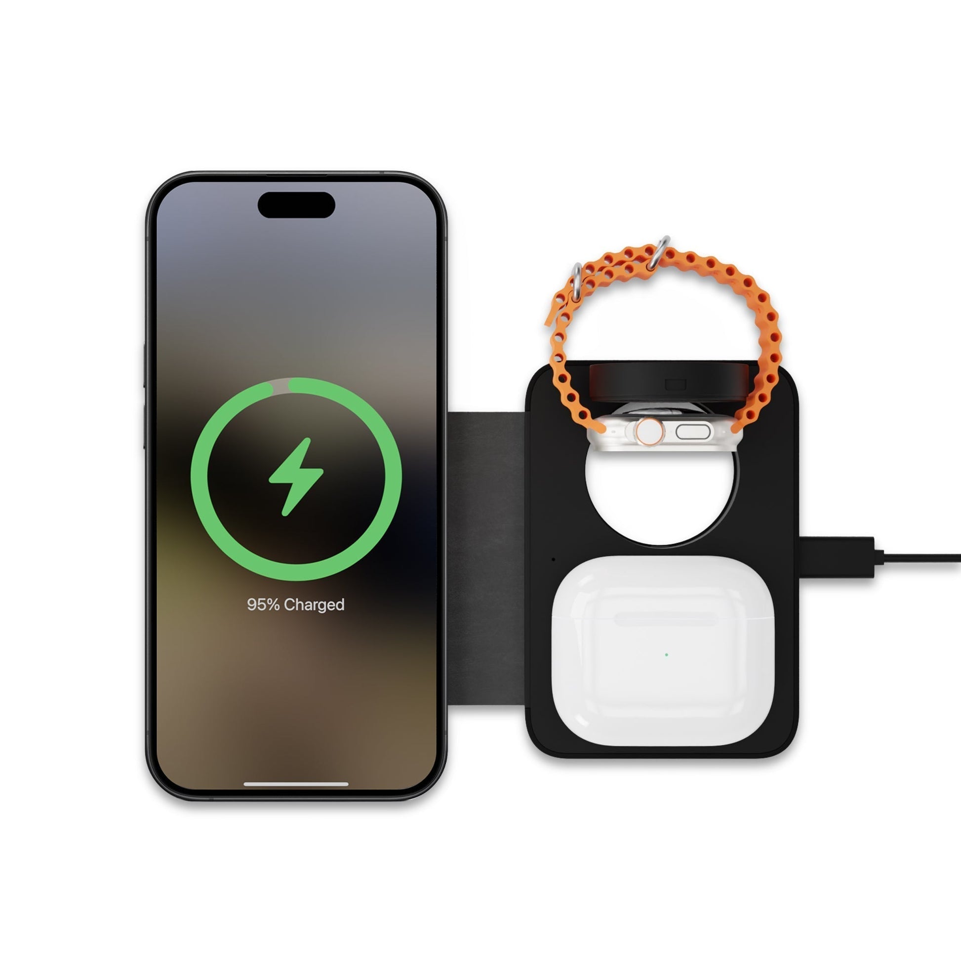 3-In-1 Wireless Portable Charger - US 7096