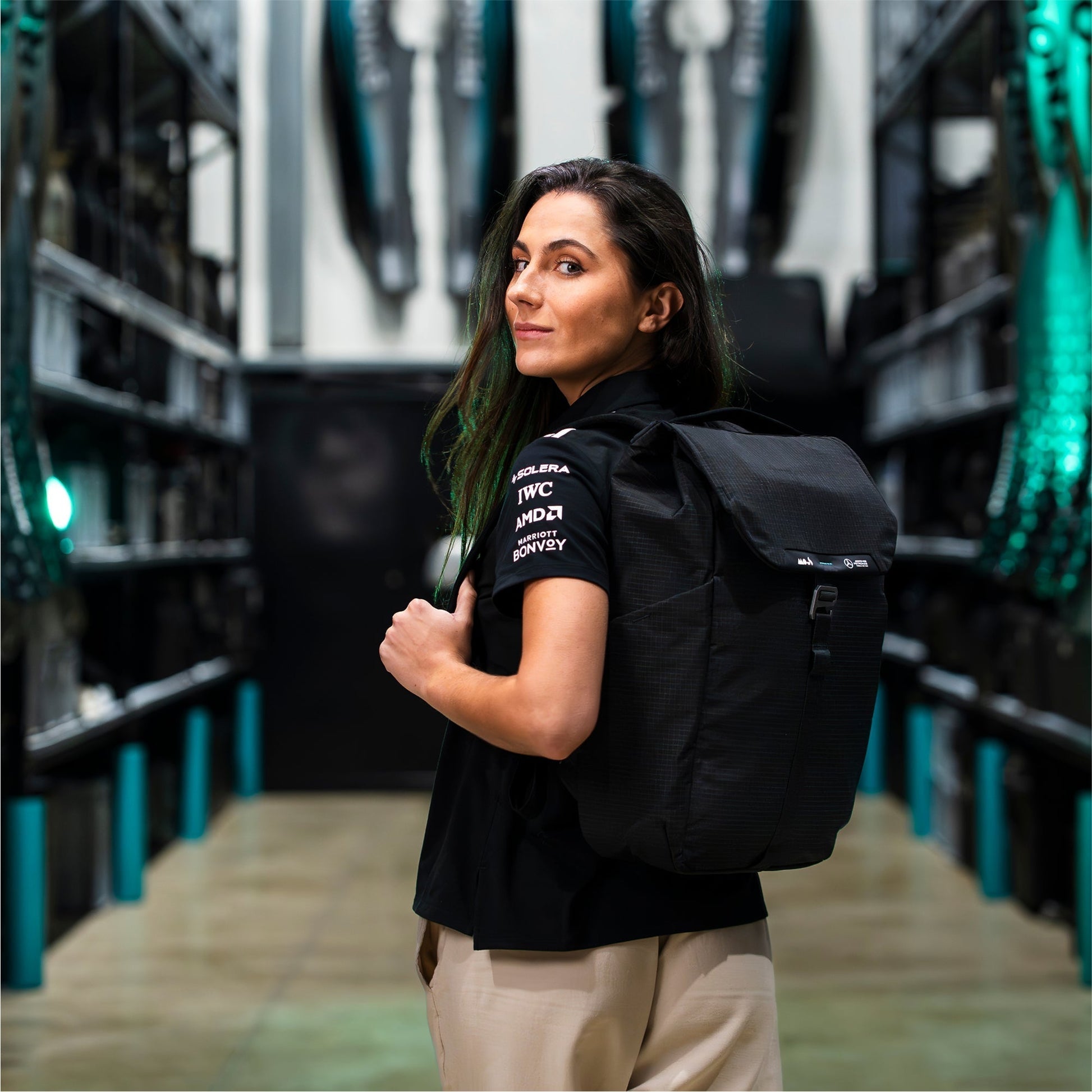 Flap Backpack with UltraTex® - Day x Mercedes-AMG F1 Team - US 7483