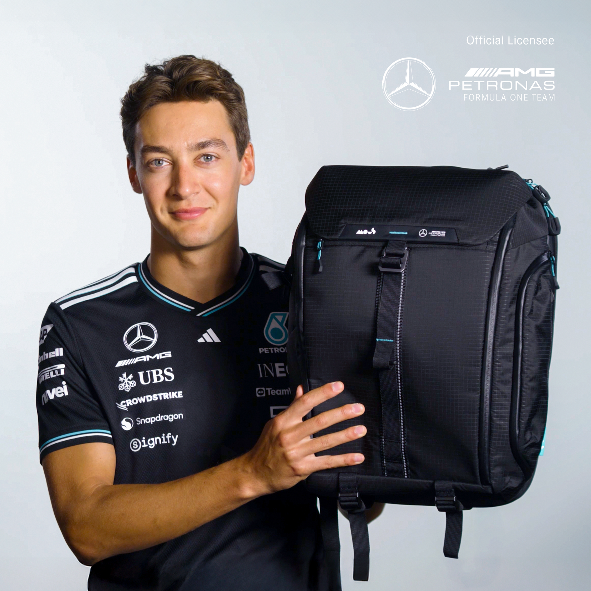 Protective Lid Backpack with UltraTex® - Optimal x Mercedes-AMG F1 Team - US 6247