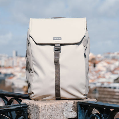 Flap Backpack – Stone - US 1096