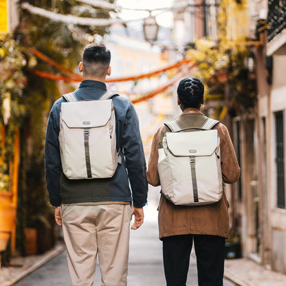 Flap Backpack with AiroFoam® - Stone - US 4062