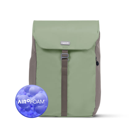 Flap Backpack with AiroFoam® - Sage - US 4462
