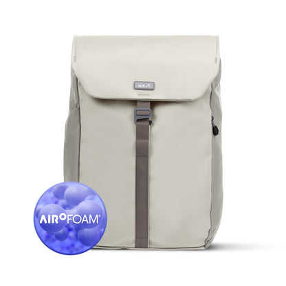 Flap Backpack with AiroFoam® - Stone - US 4062