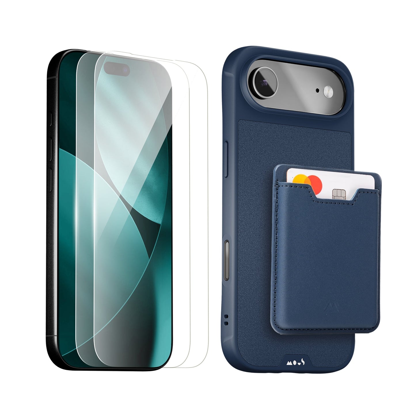 Marine Protective Case, Screen Protector and Card Wallet - Apple Starter Kit - US 3475