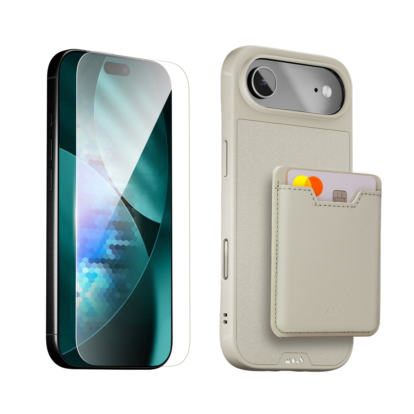 Stone Protective Case, Screen Protector and Card Wallet - Apple Starter Kit - US 2288