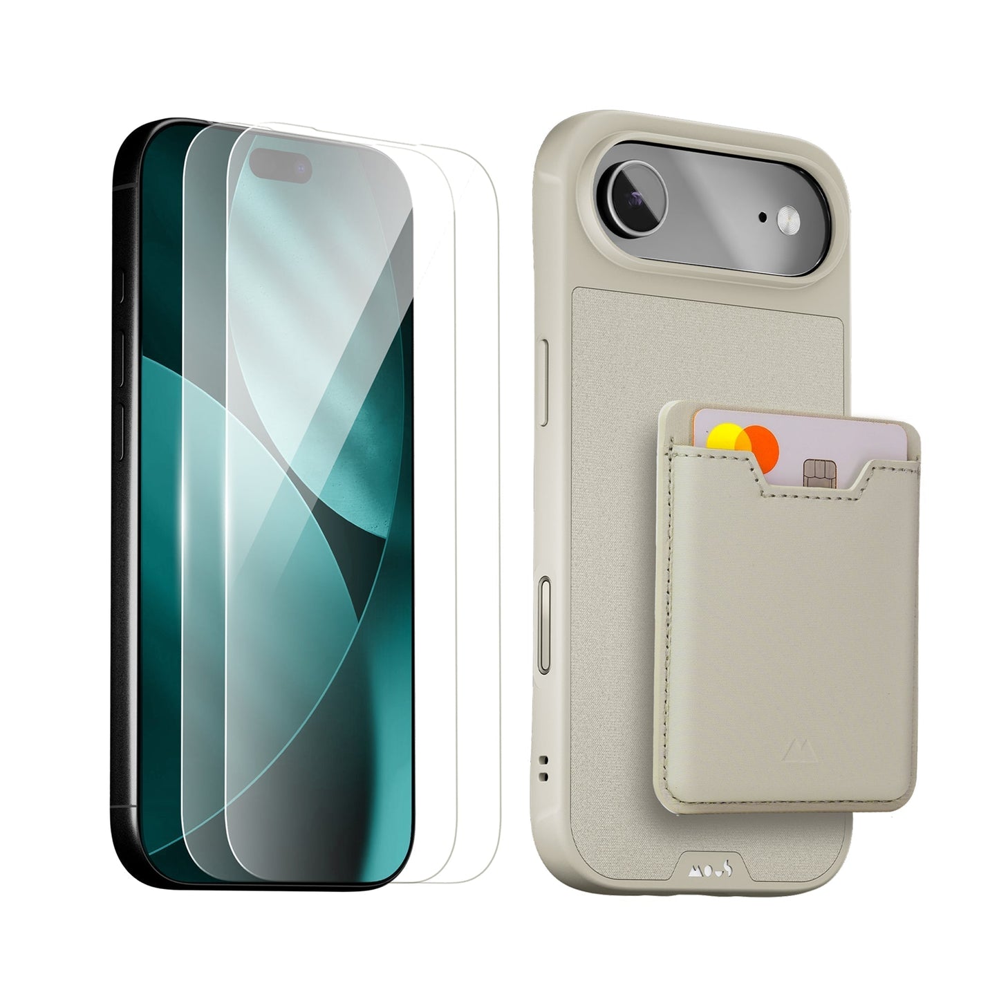 Stone Protective Case, Screen Protector and Card Wallet - Apple Starter Kit - US 2288