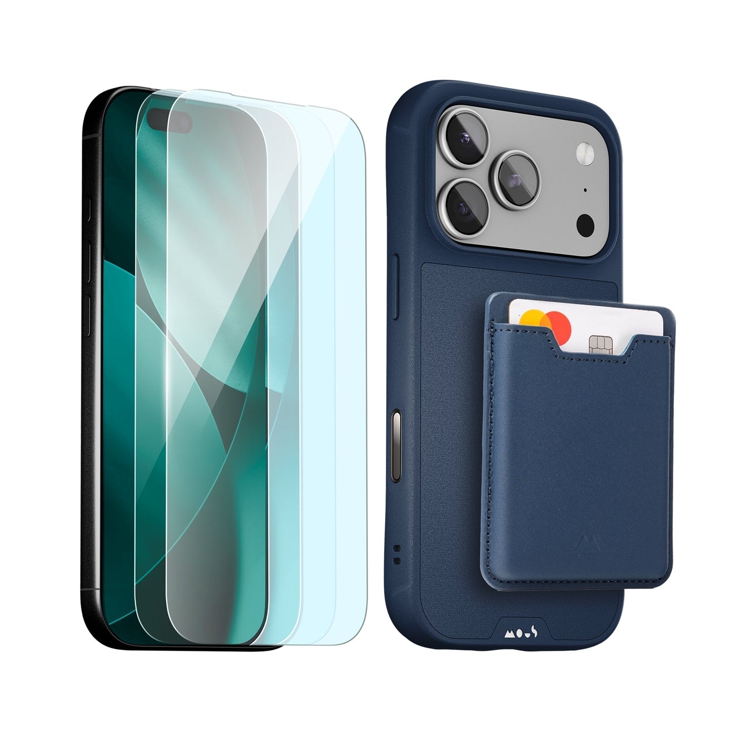 Marine Protective Case, Screen Protector and Card Wallet - Apple Starter Kit - US 3475