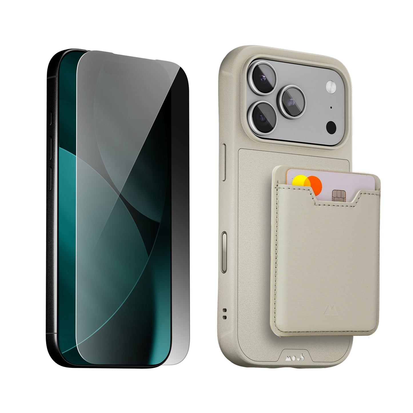 Stone Protective Case, Screen Protector and Card Wallet - Apple Starter Kit - US 2288