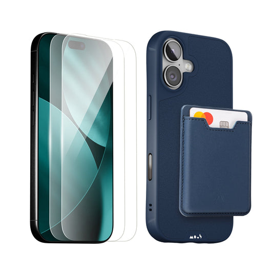 Marine Protective Case, Screen Protector and Card Wallet - Apple Starter Kit - US 3475