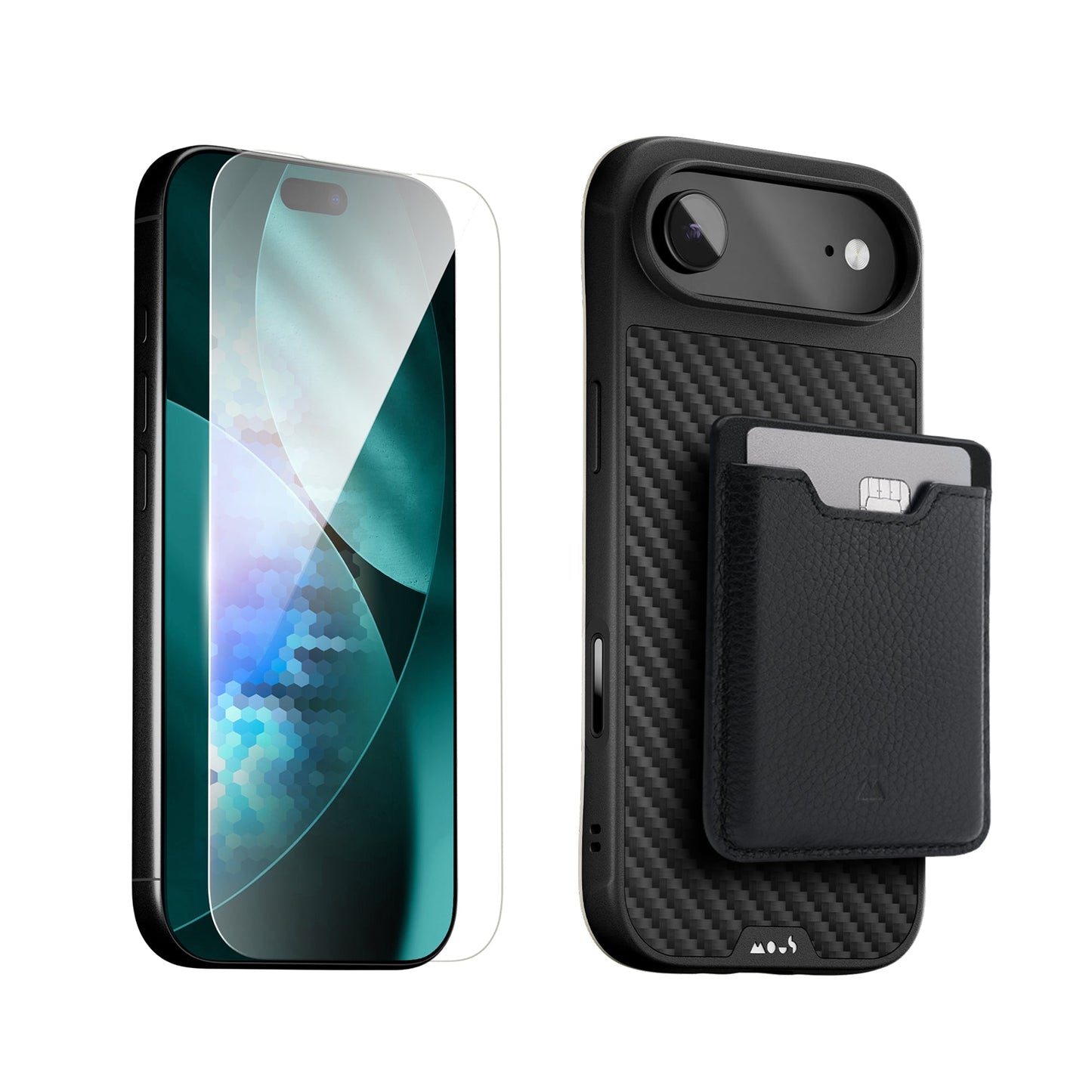 Aramid Fibre Protective Case, Screen Protector and Card Wallet - Apple Starter Kit - US 1276