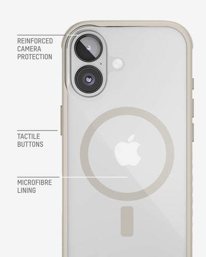 Protective Clear Phone Case Stone - Clarity MagSafe - US 6053
